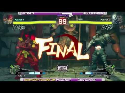 SFO Monthly April 2015 - USF4 - Losers Semi-Final - BlaydonRyu vs IND AlaughingGoblin
