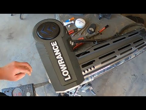 How to fix the arrow indicator on a Lowrance Ghost trolling motor
