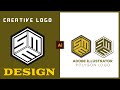 How To Create SME Letter Polygon Logo Design Adobeillustrator Tutorials Graphics Actor