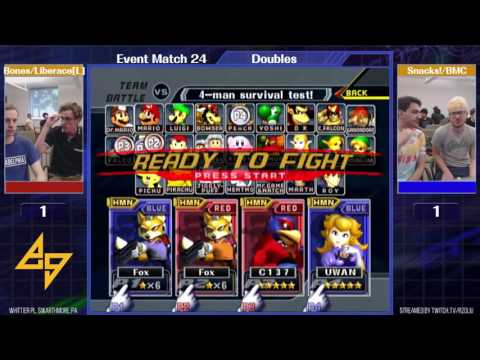 Event Match 24: Bones/Liberace (Red) vs Snacks!/BMC (Blue) - Grand Finals