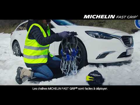Montage des Chaînes neige Fast Grip de Michelin - Feu Vert