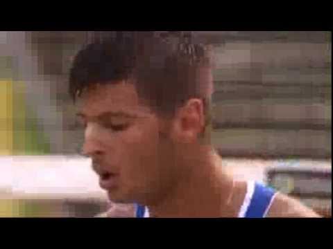 Beach Volleyball fun - Play is over when the whistle blows