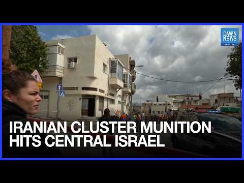 WATCH: Iranian Cluster Munition Hits Different Areas Around ...