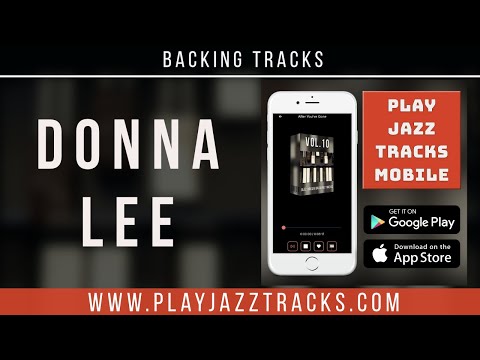 Donna Lee - Charlie Parker - Organ Backing Track - Fast Tempo