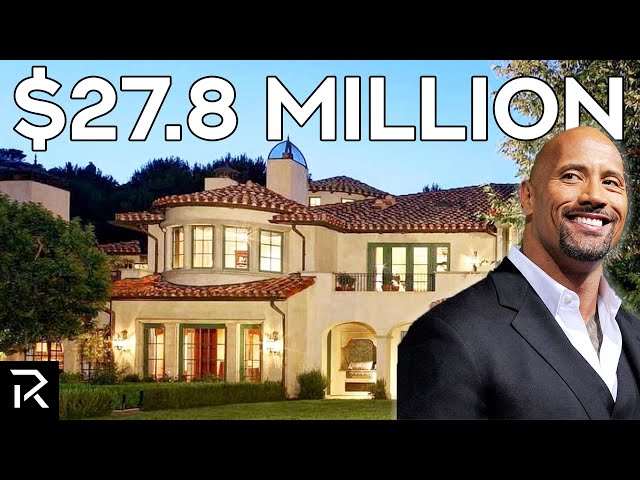 Where does Dwayne Johnson live?