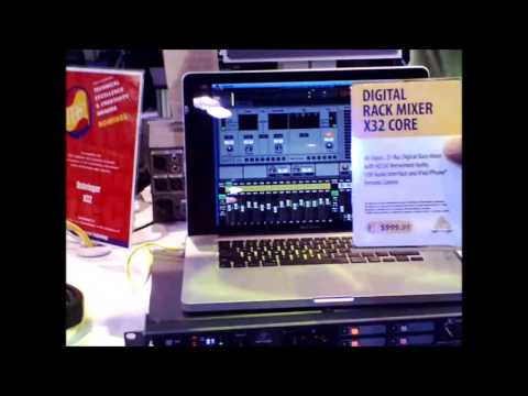 Behringer X32 Rack Core - NAMM 2013
