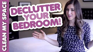 5 Bedroom Decluttering Tips! Easy & Quick Ideas for How to Clean & Organize (Clean My Space)