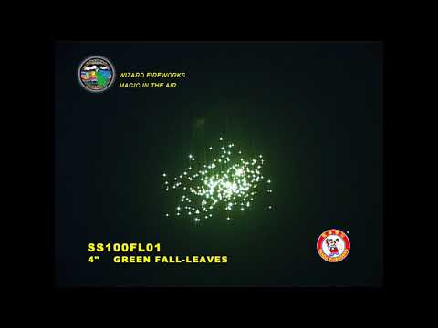 PS4042 KULOVÁ PUMA 4" GREEN FALLING LEAVES 100 MM