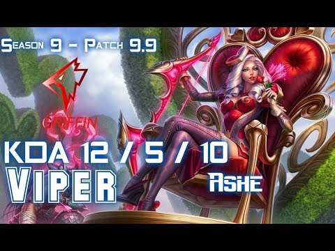 GRF Viper ASHE vs KAI'SA ADC - Patch 9.9 KR Ranked