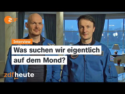 Gerst & Maurer über "Artemis": Deutschlands Astronauten starten in die Mond-Ära | ZDF-Morgenmagazin