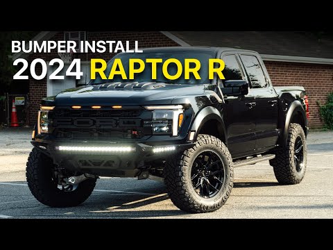 2024 Ford Raptor R Front Bumper Overhaul (Part 1 Build)