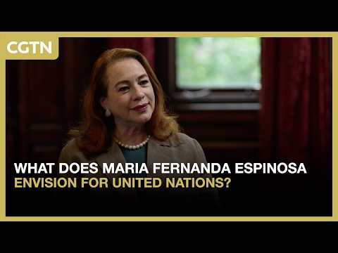 What does Maria Fernanda Espinosa envision for United Nations?
