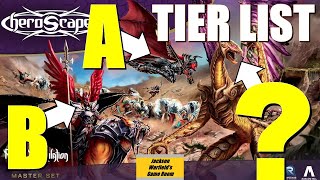 HeroScape Age of Annihilation Wave 1 TIER LIST