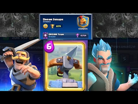 Ladder Trophy Push Gameplays, With Karnage's Icebow Deck! 6100+ 🏆 - Clash Royale