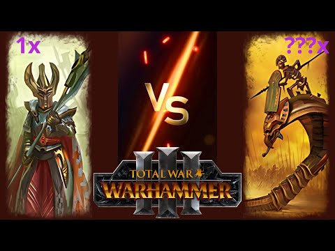 How Many Necropolis Knights Are Needed to Beat 1 Phoenix Guard 1by1 in Total War: Warhammer 3?