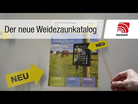 Der neue Weidezaunkatalog