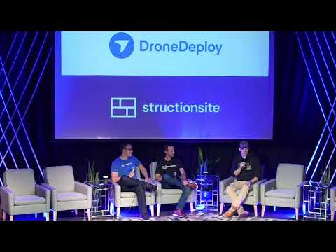 DroneDeploy Announces Acquisition of StructionSite on stage at Reality Capture Network 2022