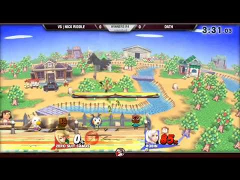 VS Weekly 8/4/16 - Winners R4 - NickRiddle (ZSS) vs. Dath (Robin) - Smash 4