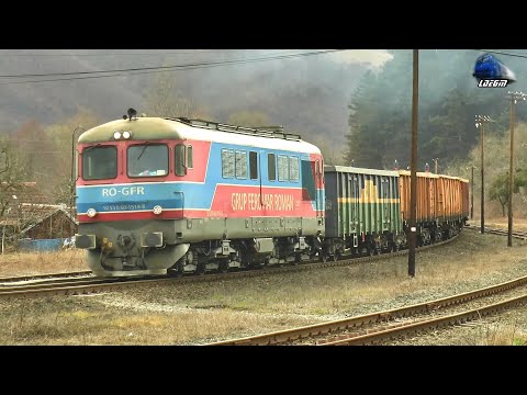 ND2 60-1514-8 & Marfar Grup Feroviar Român Freight Train in Gara Bratca Station - 14 March 2021