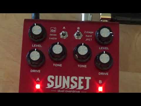 STRYMON SUNSET Dual Overdrive Overview & Demo pt. 2 - Brightness and Stacking | PLAY GUITAR