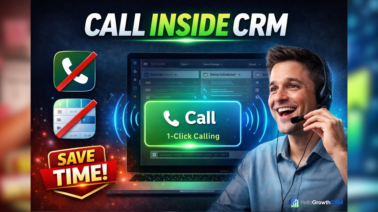 CRM Built-In Dialer — Call Leads Without Leaving Your CRM