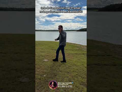 Orla do Condomínio Lago Premier no Lago Corumbá 4 em Alexânia/GO