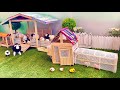 Diy How To Make Cow Shed Diy How To Make Mini Village House Mini Farm MiniGarden Garden