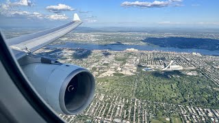 Download lagu Air Canada Airbus A330-300 Sunny Landing at Montreal Trudeau with City Views! | YYZ-YUL mp3