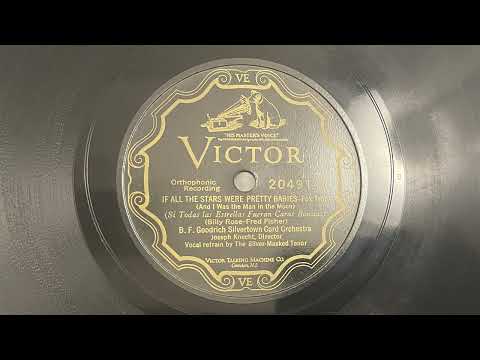 If All The Stars Were Pretty Babies - B.F. Goodrich Silvertown Cord Orchestra - 1927
