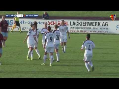 Die Kunststücke von Alexandra Szarvas im Spiel FC Staad - FC Basel 1893