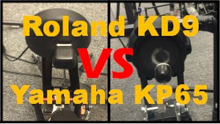 Video thumbnail for Roland KD9 vs Yamaha KP65 by 65 Drums