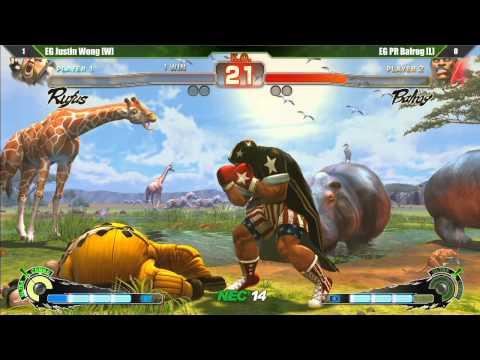 SSF4 AE2012 Grand Final EG Justin Wong vs EG PR Balrog - Northeast Championships 14