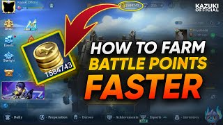 12 EASY WAYS TO FARM BATTLE POINTS OR BP IN MOBILE LEGENDS IN 2023