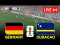 LIVE NOW Germany Vs Curaçao FIFA World Cup 2026 Full Match EFootball Simulation