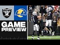 TNF Preview: Raiders at Rams [Key storylines, Player Props + Pick to win ] | CBS Sports HQ