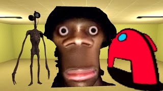 My Name Is Aughh, Siren Head And Scary Among Us Nextbot in The Hole Nextbot Gmod