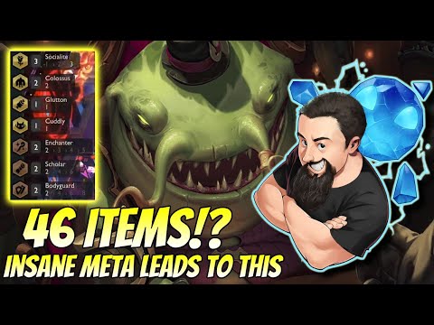 46 Items?! - Insane Meta leads to this | TFT Gizmos & Gadgets | Teamfight Tactics