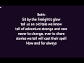 Now and for always lyrics - Lord Of The Rings ...
