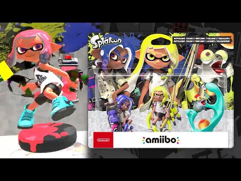 Splatoon 3 - amiibo Support Features (+ New Splatoon 3 amiibos)