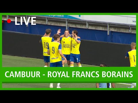 SPORT: Samenvatting van Cambuur tegen Royal Francs Borains