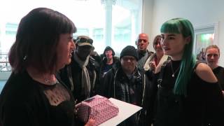 Audience members say goodbye to Audience Co-ordinator Emma on her final day in the role