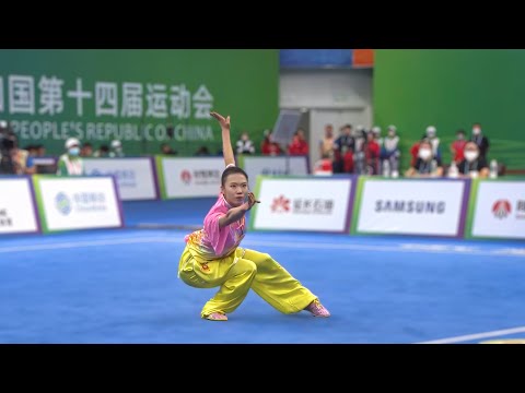 Wang Ziwen - 2nd Place Changquan - 14th All China Games - Wushu Taolu