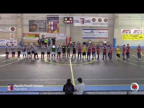 Apulia Food Canosa vs Futsal Parete - Serie B gir F stagione 2018/19