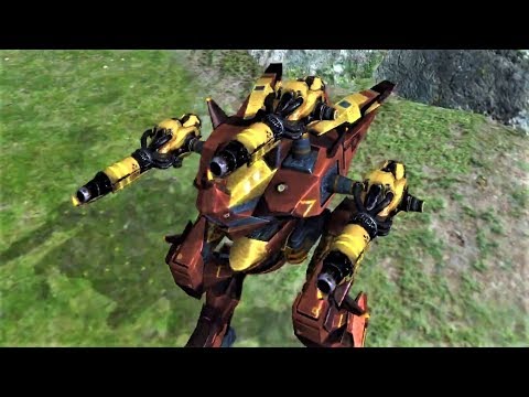 【War Robots】NEW Weapon IGNITER against 3 Pantheon Robots / Test Server 4.8 WR Gameplay