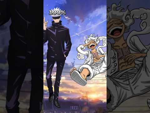 Gojo Vs Luffy Gear 5 (who is strongest)