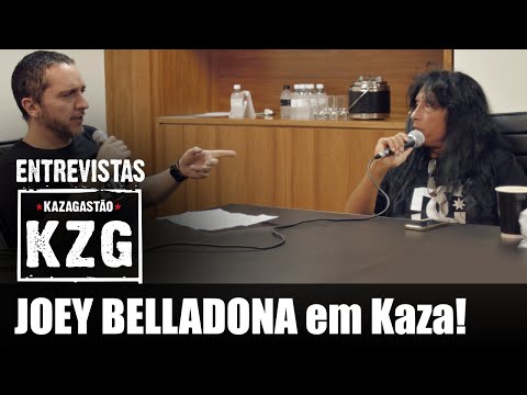JOEY BELLADONA (ANTHRAX) em Kaza! (LEGENDADO) - entrevistado por Gastão Moreira