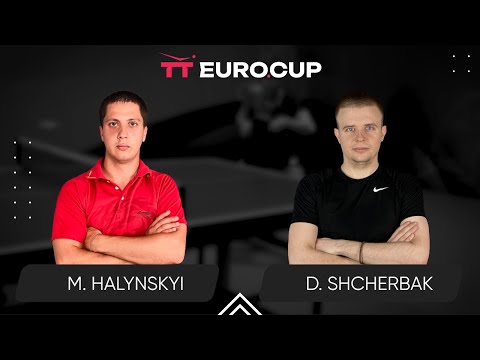 12:25 Mykola Halynskyi - Denys Shcherbak  07.05.2024 TT Euro.Cup Ukraine Elite. TABLE 3