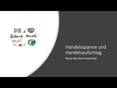 Handelsspanne und Handelsaufschlag