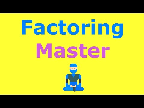 Factoring Polynomials Full Course | Beginner to Advanced