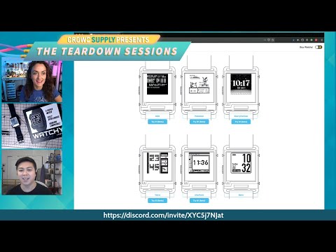 Teardown Session 4: E-paper and open source smart watches with Wailun from Watchy